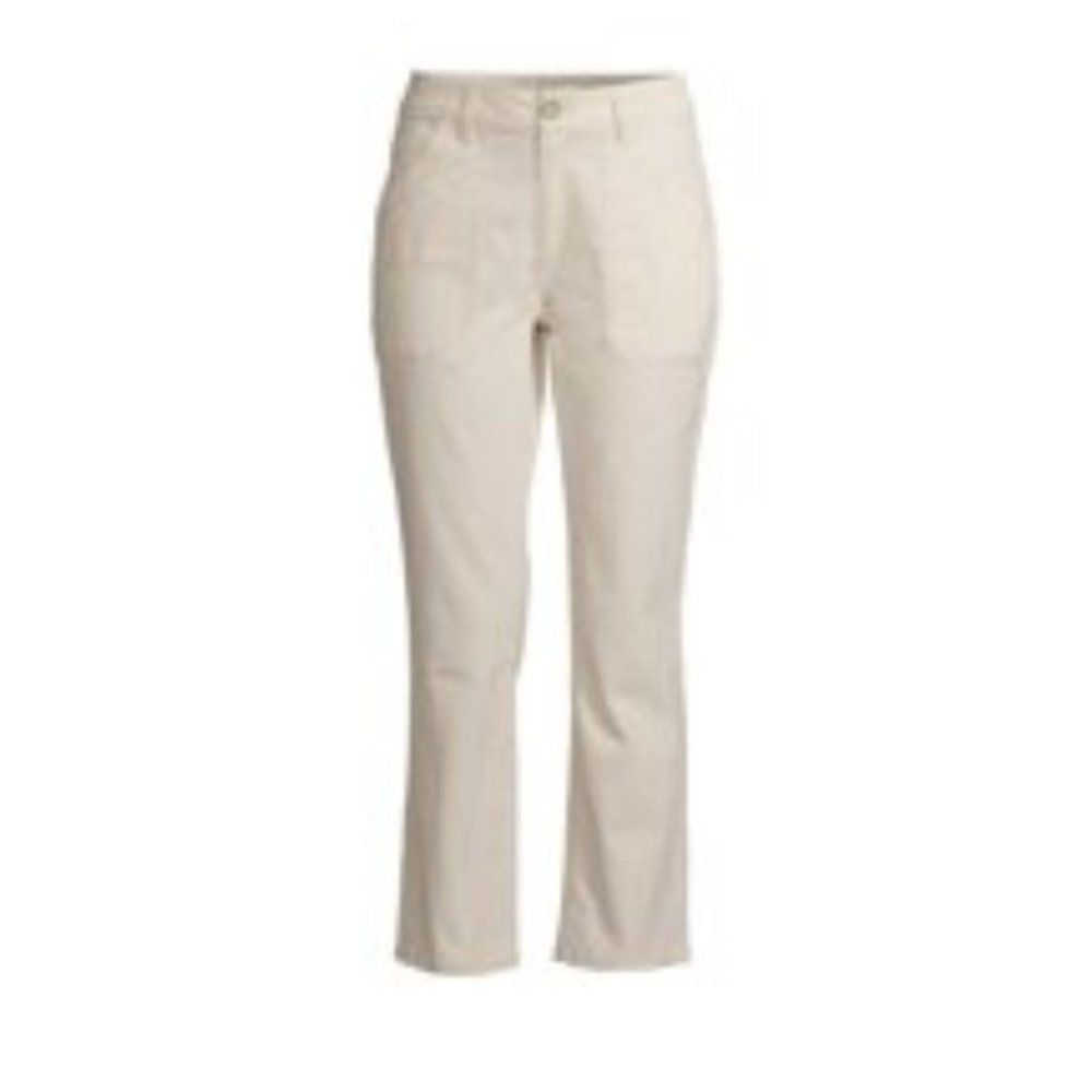 Utility High Rise Straight Leg Cream Pants Sz 10 - Buy 4 Items Get 25% Off - Picture 5 of 7